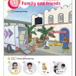 حل أسئلة – Class Book – Unit 1 : Family and friends  