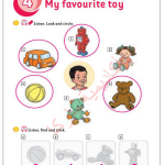 حل أسئلة Activity Book – Unit 4 : My favourite toy