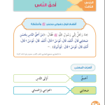 حل أسئلة الدرس (3) أحق الناس – ديني حياتي صف أول فصل أول