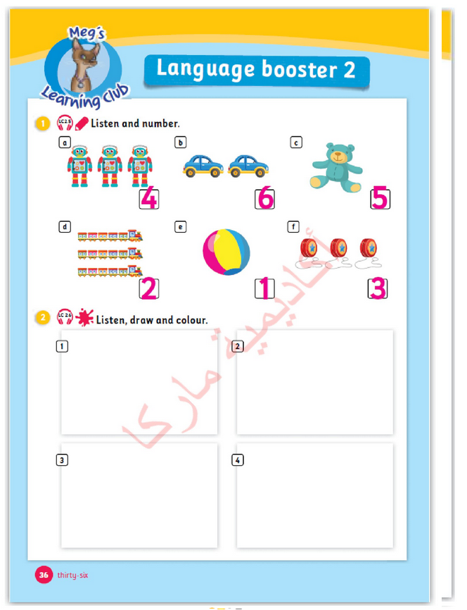 حل أسئلة Activity Book – Learning club – 2