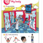 حل أسئلة Class Book – Unit 5 : My body 