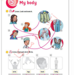 حل أسئلة Activity Book – Unit 5 : My body 