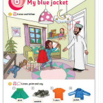 حل أسئلة Class Book – Unit 6 : My blue jacket