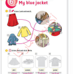 حل أسئلة Activity Book – Unit 6 : My blue jacket