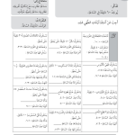 حل أسئلة درس أوقات الطهو – رياضيات صف ثالث فصل ثاني – 2026