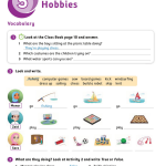 حل أسئلة Activity Book – Unit 5 : Hobbies
