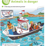 حل أسئلة Class Book – Unit 5 : Animals in danger
