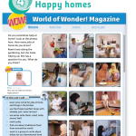 حل أسئلة Class Book – Unit 4 : Happy homes