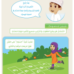 حل الدرس -1 إتباع التعليمات – عالمي الرقمي صف أول فصل ثاني – 2026