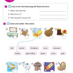 حل أسئلة Activity Book – Unit 4 : I want to be a doctor