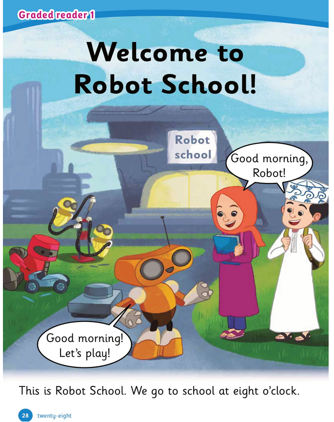 حل أسئلة Class Book – Unit 1 : graded readers