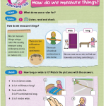 حل أسئلة Class Book – How do we measure things