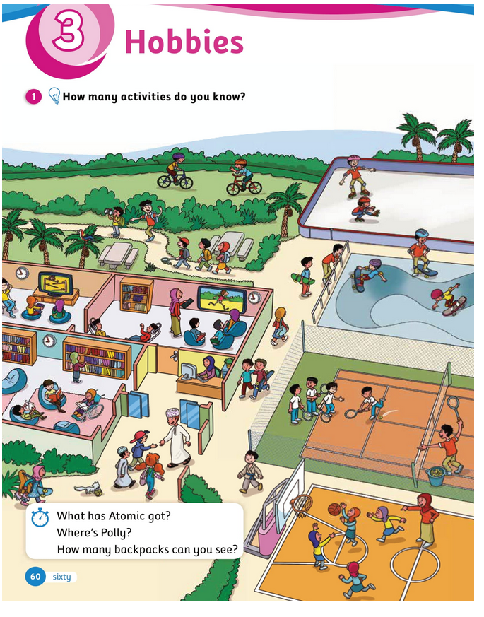 حل أسئلة Class Book – Unit 3 : Hobbies