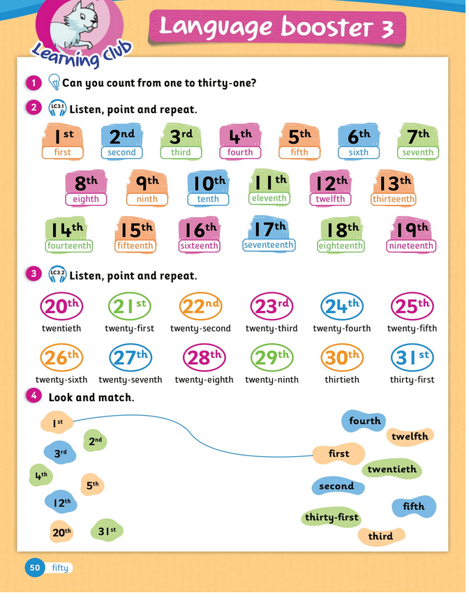 حل أسئلة Class Book – Language booster 3 : Social Studies