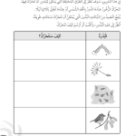 حل تمرين 3-3 كيف تتحرك البذور – علوم صف ثالث فصل أول (كتاب النشاط)