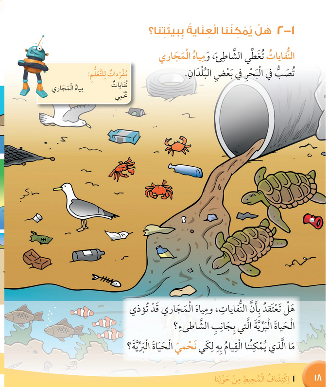 حل درس هل يمكننا العناية ببيئتنا؟ – علوم صف ثاني فصل أول كتاب الطالب – 2026