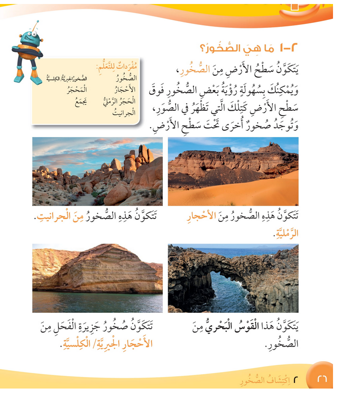 حل درس ما هي الصخور؟ – علوم صف ثاني فصل أول كتاب الطالب – 2026
