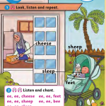 حل أسئلة Sounds and Spelling – Unit 4 : Meet my family
