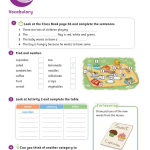 حل أسئلة Activity Book – Unit 2 : Picnic time