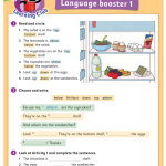 حل أسئلة Activity Book – Language booster 1