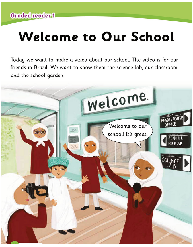 حل أسئلة Class Book – Unit 1 : graded readers 1