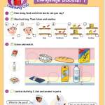 حل أسئلة Class Book – Language booster 1