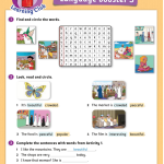 حل أسئلة Activity Book – Bo,s Learning Club : Language booster 3