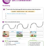 حل أسئلة Activity Book – Unit 8 : Let’s celebrate