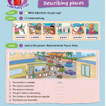 حل أسئلة Class Book – Bo,s Learning Club : Describing places
