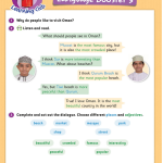 حل أسئلة Class Book – Language booster 3
