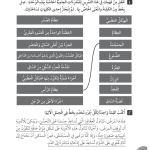 حل المراجعة اللغوية للوحدة (1) الإنسان والحيوان – علوم رابع فصل أول – كتاب النشاط