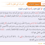 حل درس الحروف التي تنطق ولا تكتب – أحب لغتي صف رابع فصل ثاني – 2026