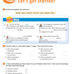 حل أسئلة Activity Book – Welcome : Let’s get started