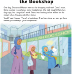 حل Class Book – Unit 3 – graded reader 1 A Surprise at the Bookshop