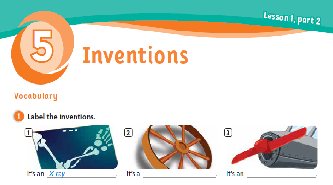 حل أسئلة Activity Book – Unit 5 – Inventions