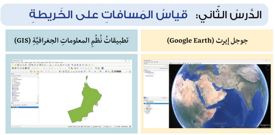 حل الدرس (2) قياس المسافات على الخريطة – دراسات اجتماعية صف سابع فصل أول